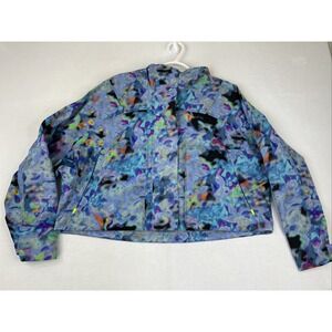 Lululemon Rain Chaser Jacket SeaWheeze Glyde Size 8 Euphoria EPHO 02349